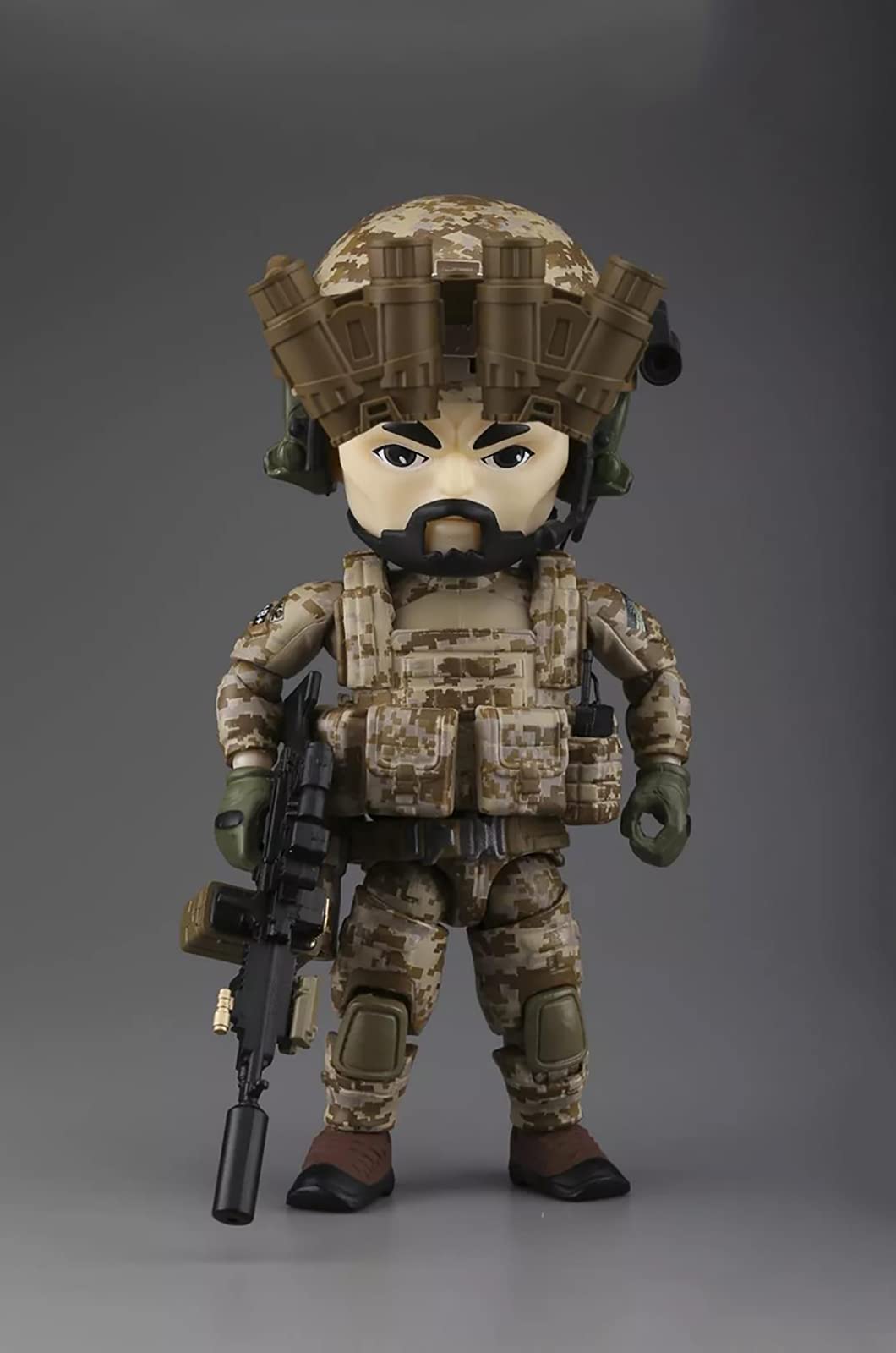 Amazon.co.jp: 5インチのミリタリーアクションフィギュアQバージョン